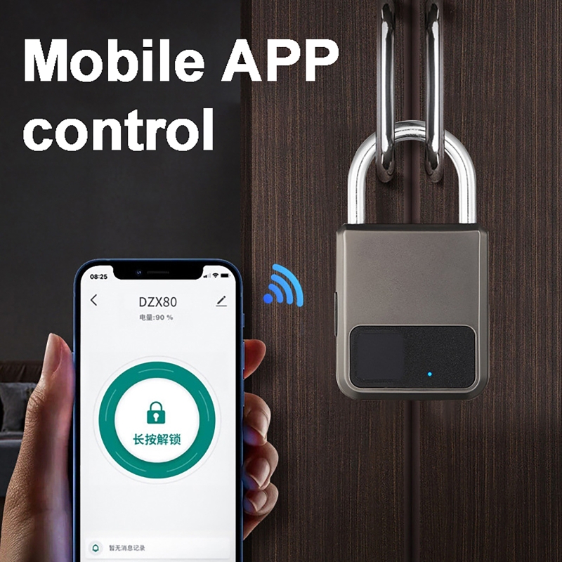 Smart Door Lock - Tuya Akıllı Asma Kilit 20 Numara