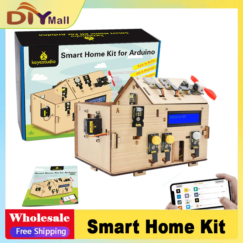 Smart Home Kits - Keyestudio Akıllı IoT Ev Kiti, PLUS