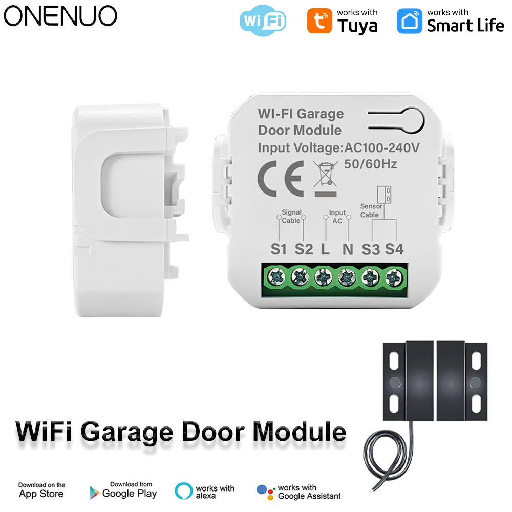 Smart Home Villa - Akıllı Tuya WiFi Garaj Kapısı Anahtarı