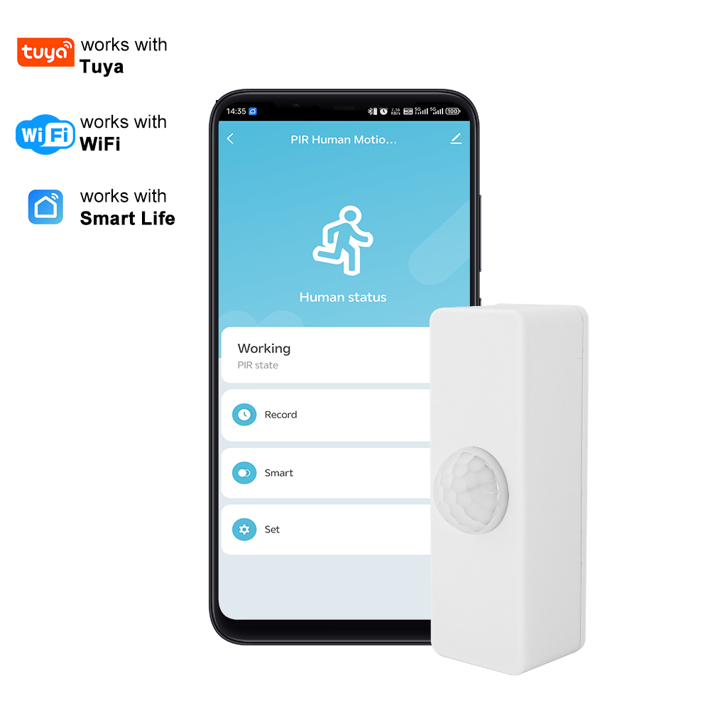 Smart Home Wiz - Tuya Akıllı PIR Hareket Sensörü Akıllı