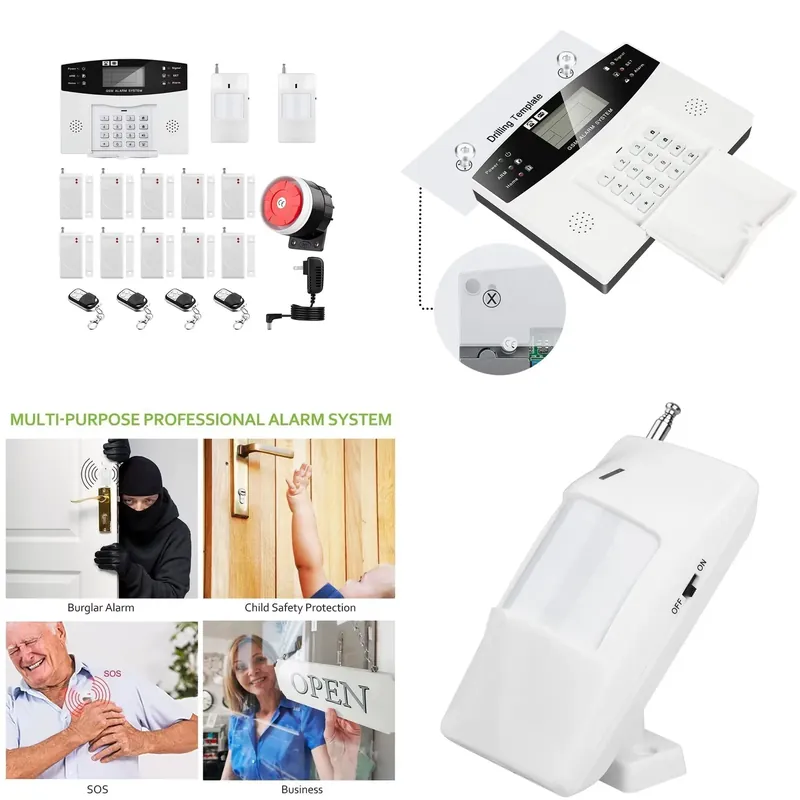 Smart Home Kits - Ev Hırsız Alarm Kiti Otomatik Arama