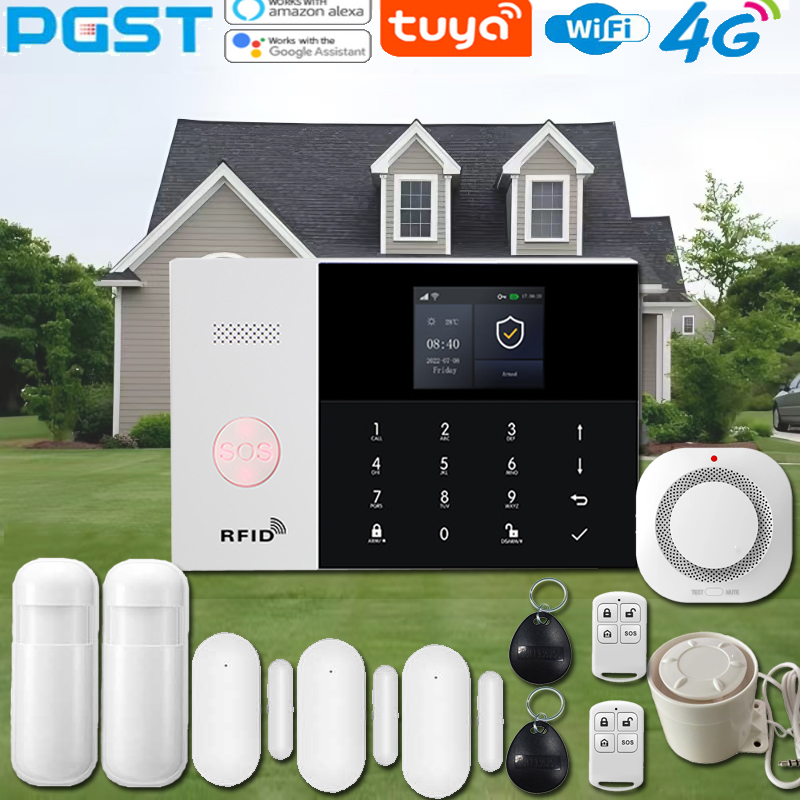 Smart Home Kits - PGST PG-105 Akıllı Ev Güvenlik Alarm