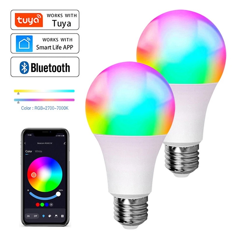 Alexa Compatible Bulb - Tuya Bluetooth LED Ampul Kısılabilir 15W
