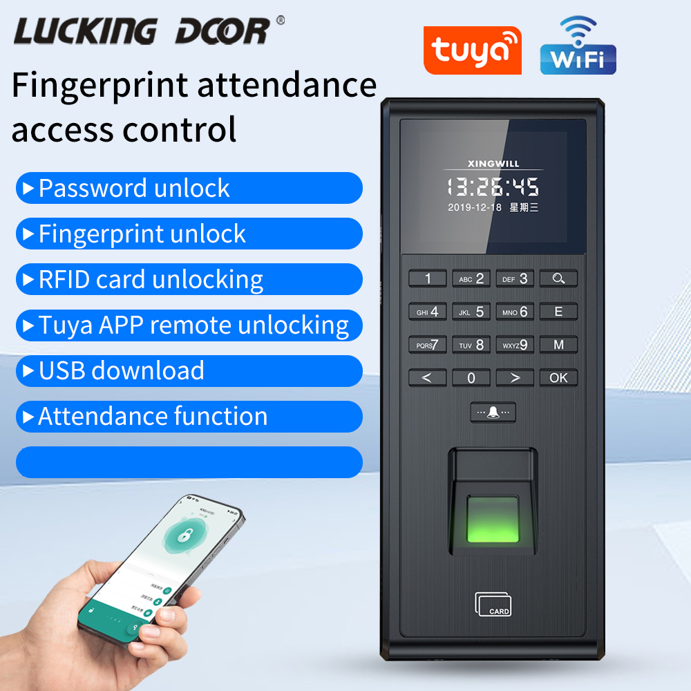 Smart Door Lock - Tuya Akıllı Biyometrik Parmak İzi Tanıma
