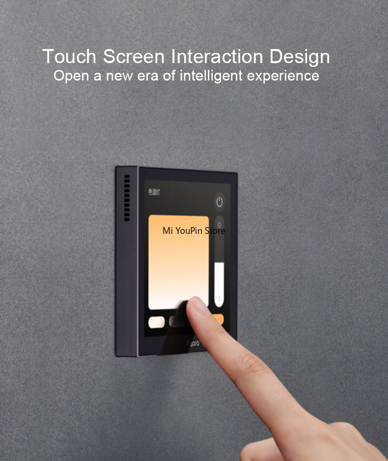 Smart Home Touchscreen Control Panel - Yeni Aqara Akıllı Sahne Paneli Anahtarı