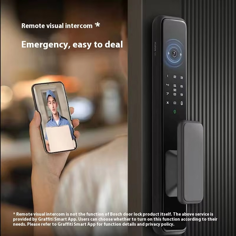 Smart Door Lock - Tam Otomatik Akıllı Kilit EL600Vf Video