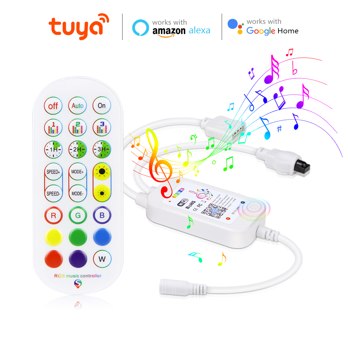 Smart Home Llm - Akıllı ev RGB Led denetleyici, Tuya
