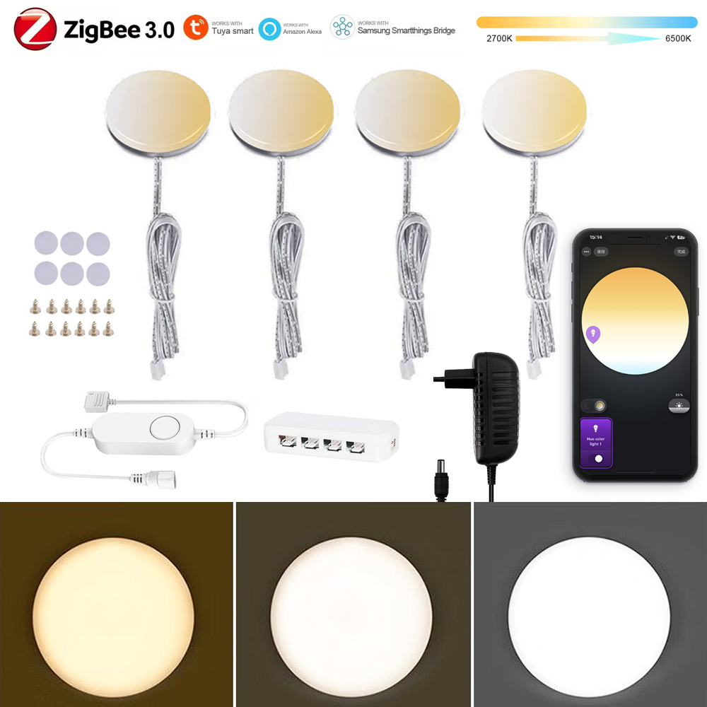 Alexa Compatible Bulb - Zigbee 3.0 Yuvarlak Çift Beyaz LED
