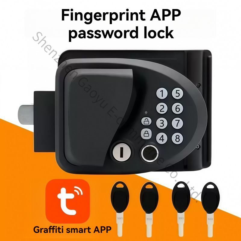 Smart Door Lock - Karavan Kapı Kilidi Karavan Parmak İzi