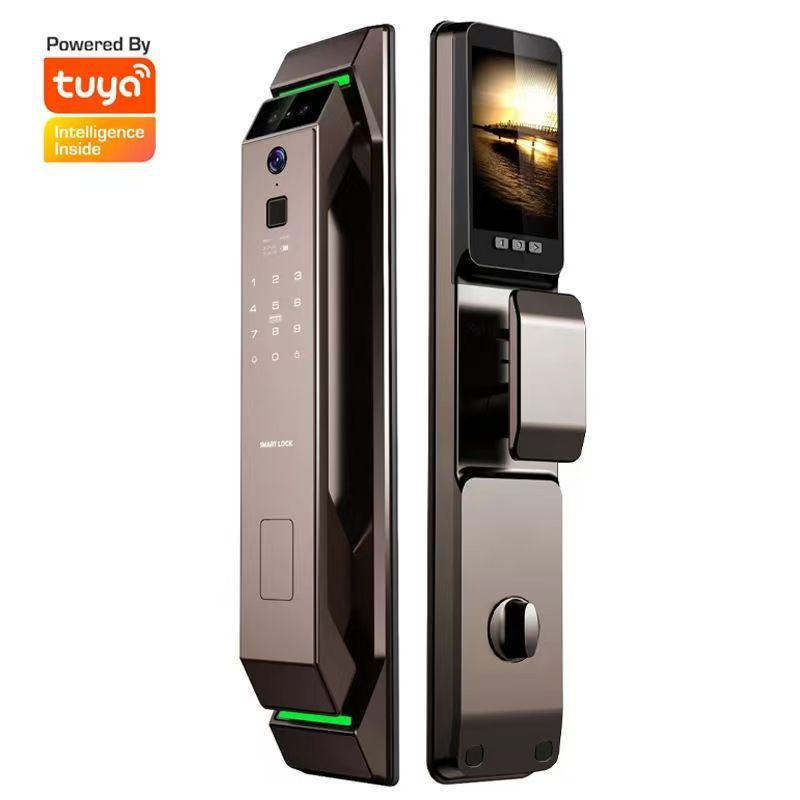 Smart Home Battery Camera - 3D Yüz Tanıma Parmak İzi Kilidi