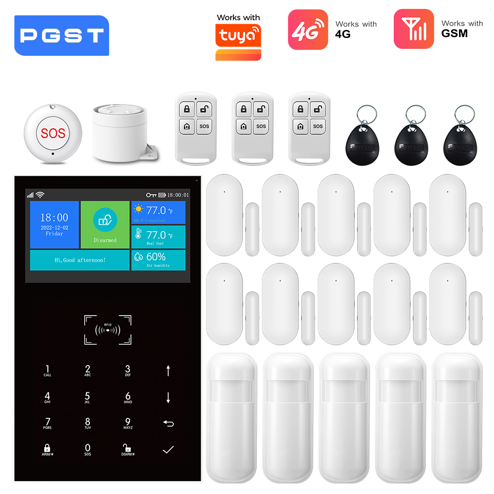 Smart Home Kits - 4G GSM WiFi Alarm Sistemi Tuya
