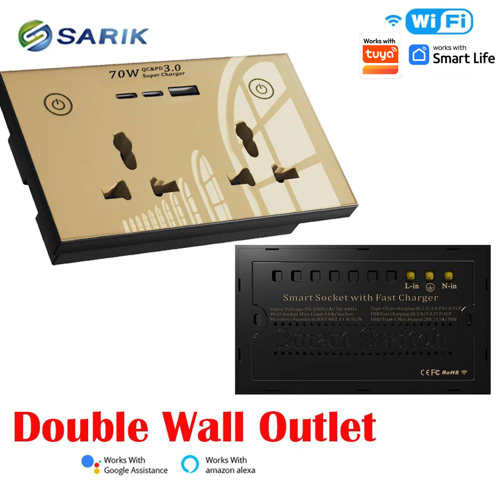 Akıllı Ev Wifi Duvar Prizi Kri - Smart Home Touchscreen Control Panel incelemesi ve fiyatı
