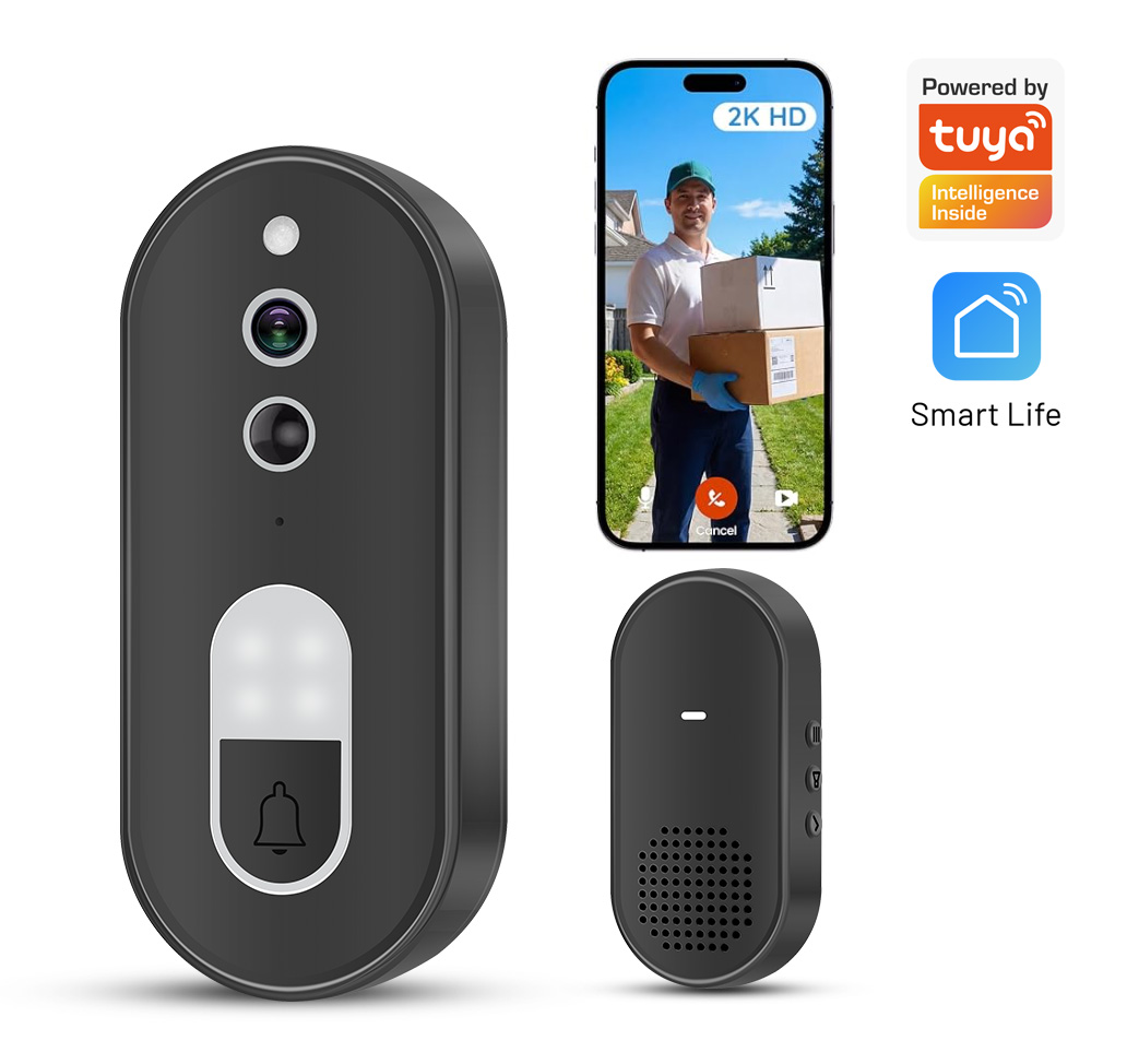 Tuya 1080P HD Kablosuz WiFi Gö - Smart Home Video Doorbell Enhanced Security With Smart Doorbell incelemesi ve fiyatı
