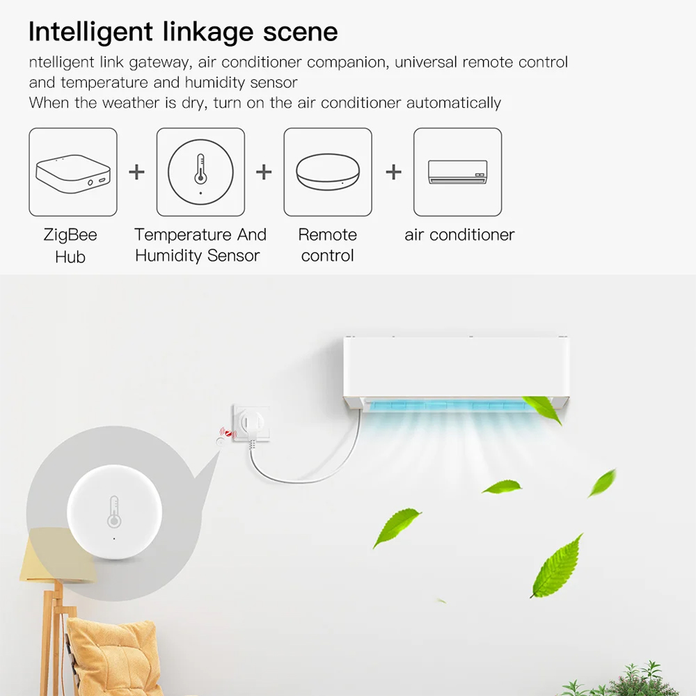 Tuya Akıllı Zigbee Sıcaklık ve - Smart Home Villa incelemesi ve fiyatı