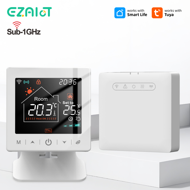 Akıllı ev Wifi termostatı tuya - Smart Home Kits incelemesi ve fiyatı