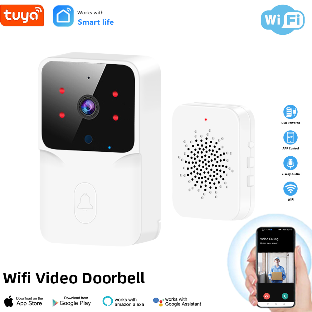Tuya WiFi Video Kapı Zili Kabl - Smart Home Video Doorbell Enhanced Security With Smart Doorbell incelemesi ve fiyatı