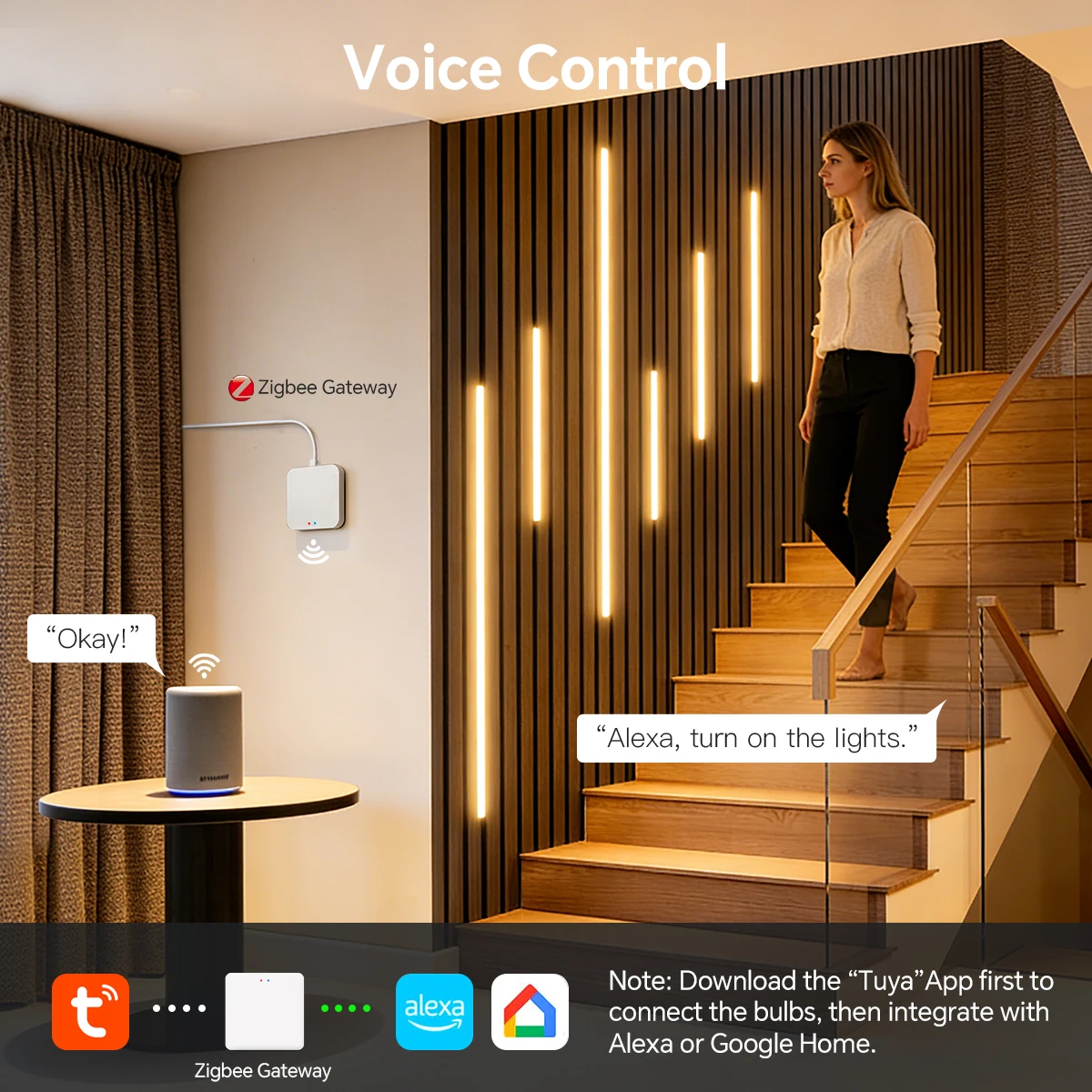 Zigbee Akıllı Neon COB LED Şer - Smart Home Kits incelemesi ve fiyatı