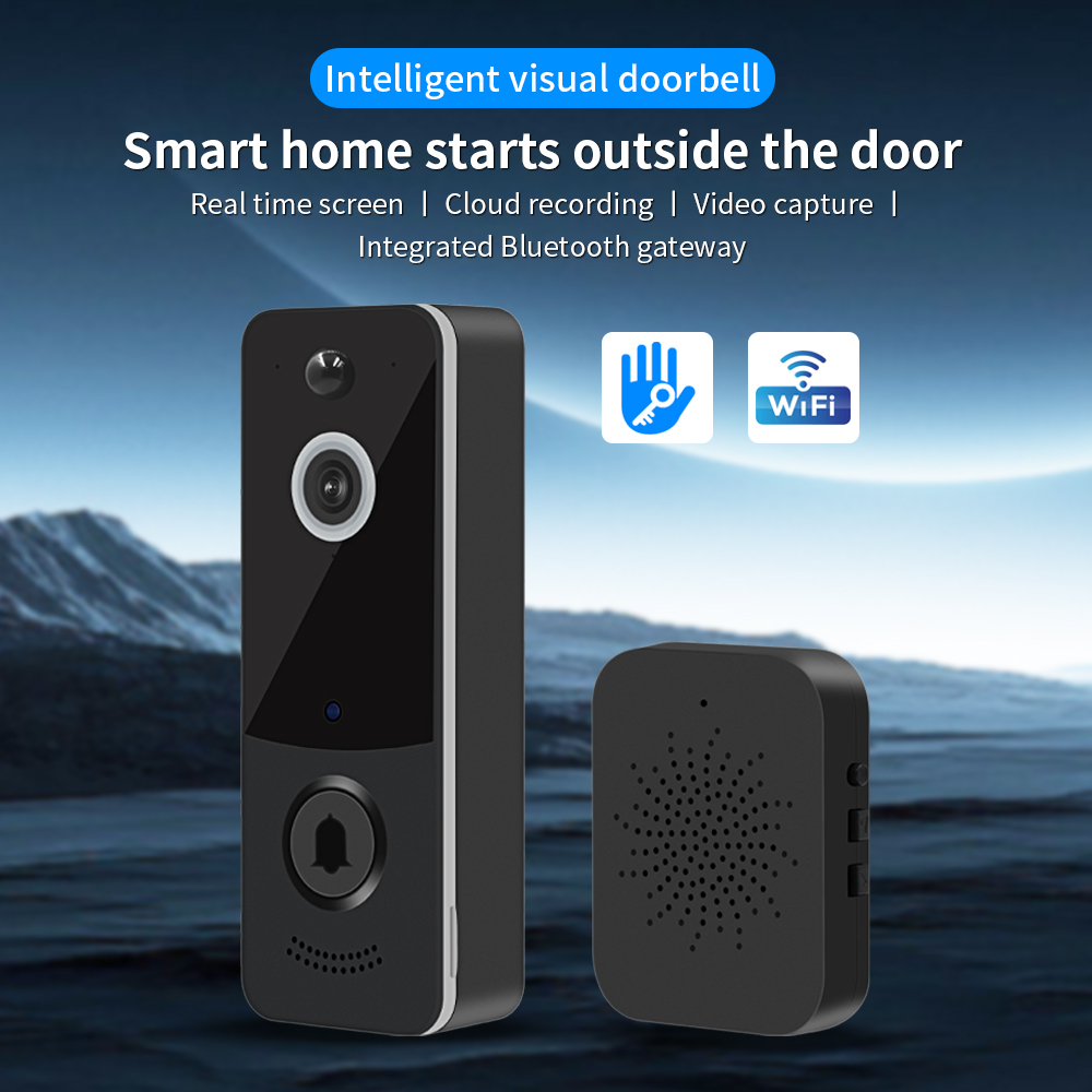 1080P WIFI Görüntülü Kapı Zili - Smart Home Battery Camera incelemesi ve fiyatı