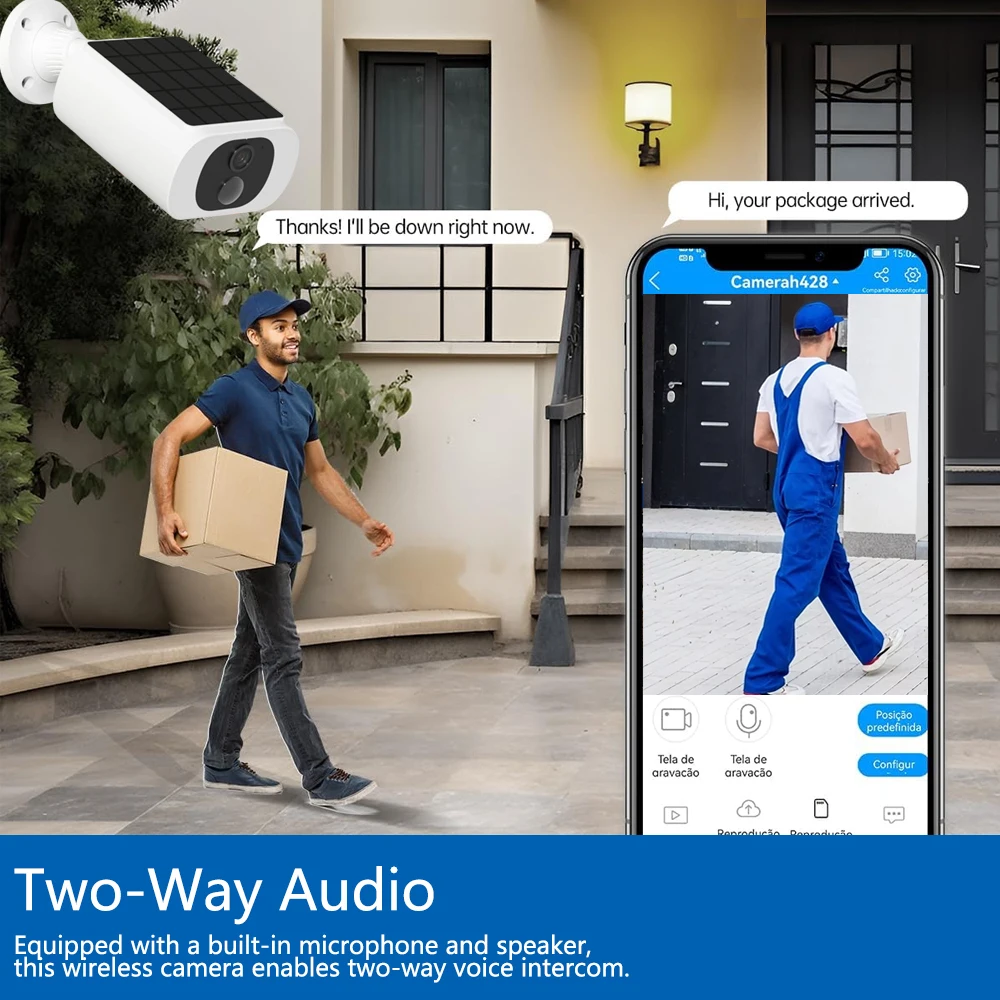 5MP Tuya Smartlife Açık Güneş  - Smart Home Battery Camera incelemesi ve fiyatı