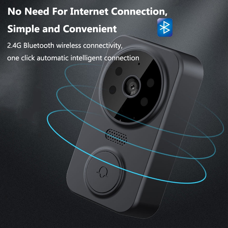 4.3 inç WiFi Kablosuz Görüntül - Smart Home Video Doorbell Enhanced Security With Smart Doorbell incelemesi ve fiyatı