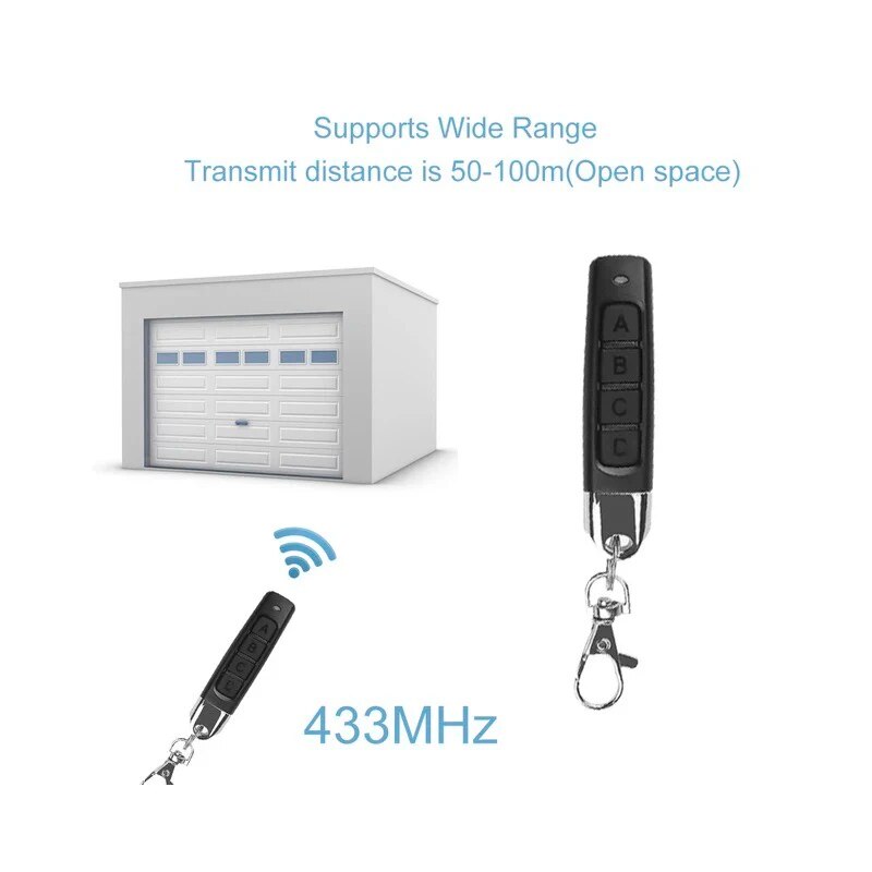 433MHZ 433.92mhz Uzaktan Kuman - Smart Home Villa incelemesi ve fiyatı