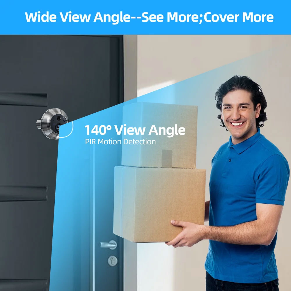 Tuya Smart 5MP Kapı Gözetleme  - Smart Home Video Doorbell Enhanced Security With Smart Doorbell incelemesi ve fiyatı