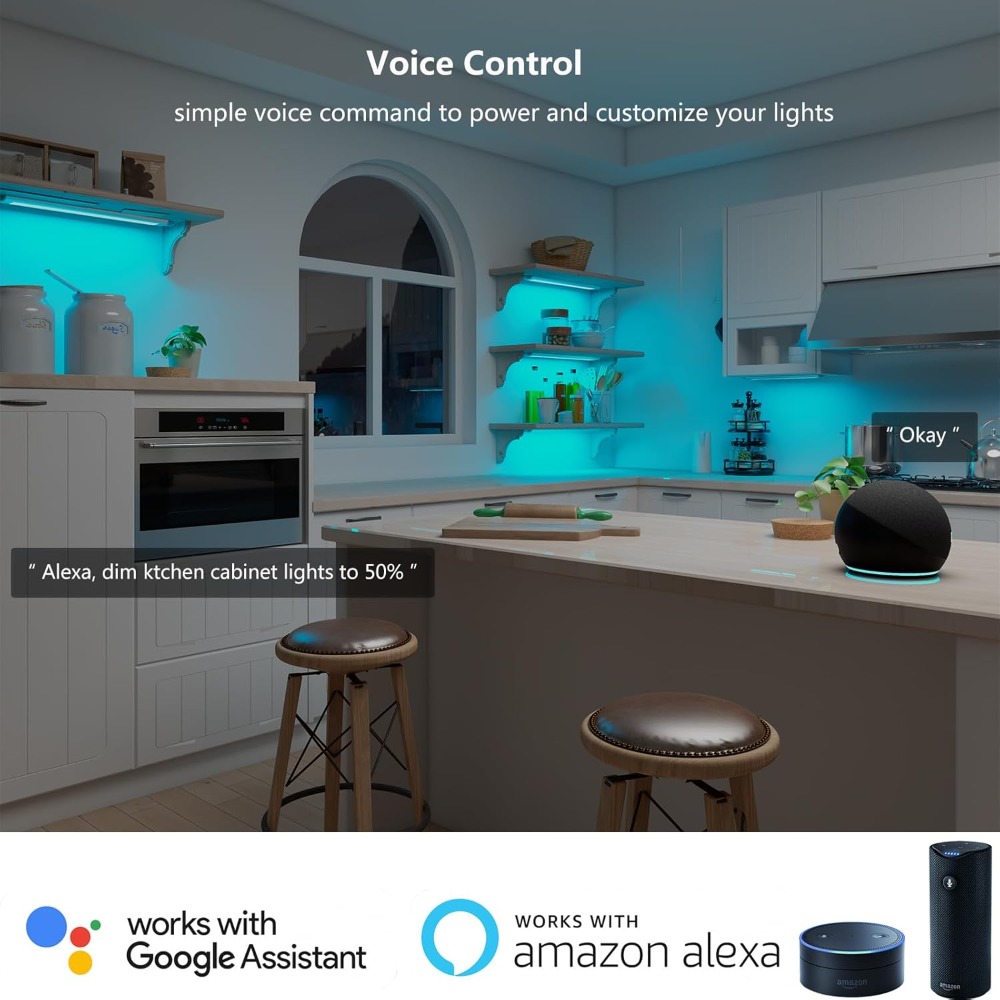 DC12V RGB Renkli Dolap Altı Iş - Alexa Compatible Bulb incelemesi ve fiyatı