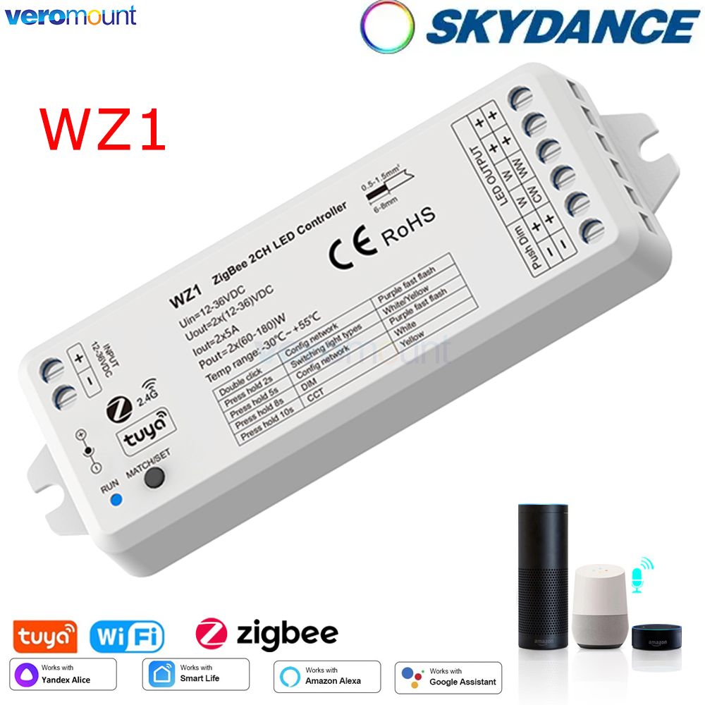 WZ1 Zigbee LED Dimmer 12V 24V  - Smart Home Llm incelemesi ve fiyatı