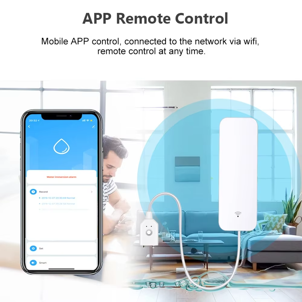 ZigBee WiFi Su Kaçak Sensörü S - Smart Home Wiz incelemesi ve fiyatı