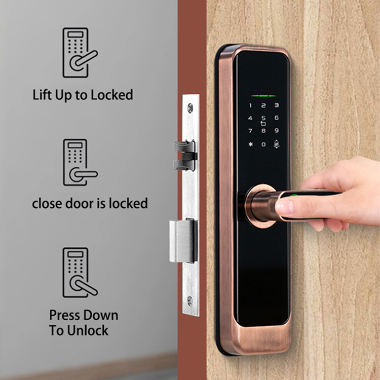 Dijital Akıllı Kapı Kilidi Şif - Smart Door Lock incelemesi ve fiyatı