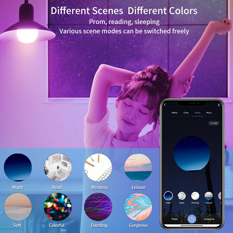 Tuya Bluetooth LED Ampul Kısıl - Alexa Compatible Bulb incelemesi ve fiyatı