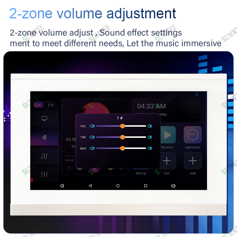 Ev Akıllı Ses duvar amplifikat - Smart Home Touchscreen Control Panel incelemesi ve fiyatı