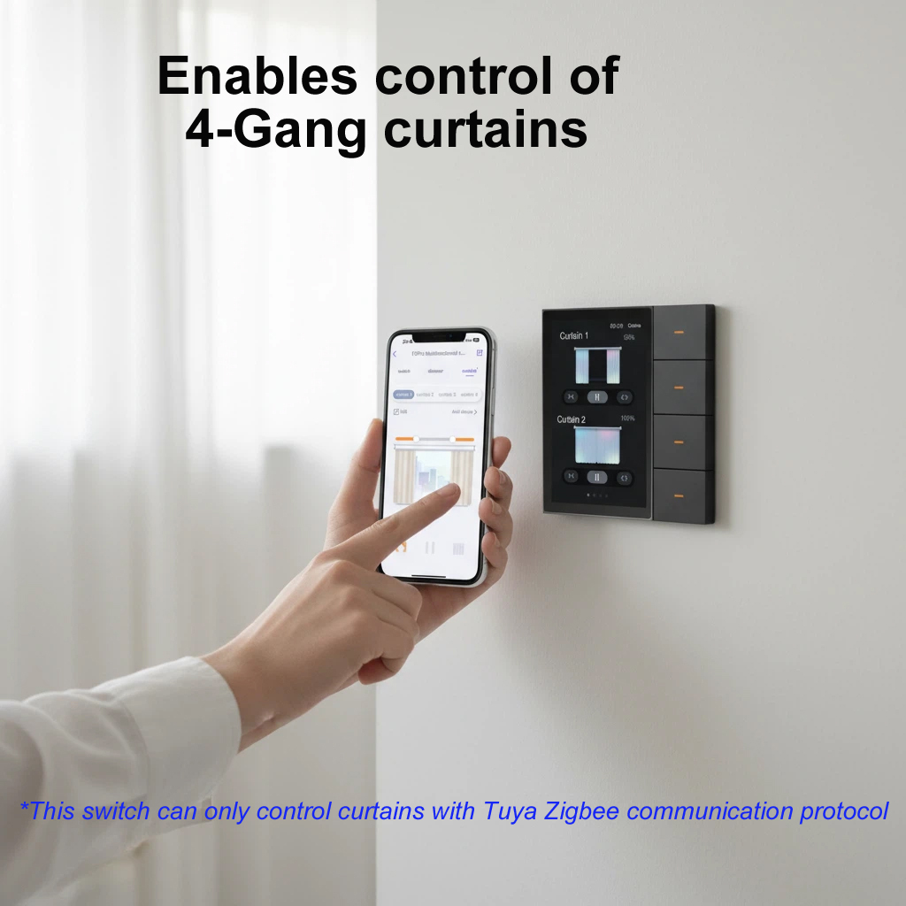 F3-pro Tuya Akıllı Panel ZigBe - Smart Home Touchscreen Control Panel incelemesi ve fiyatı