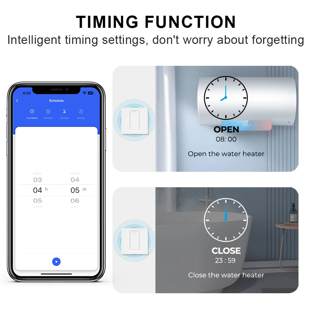 Akıllı Su Isıtıcı Anahtarı/WiF - Smart Home Wiz incelemesi ve fiyatı