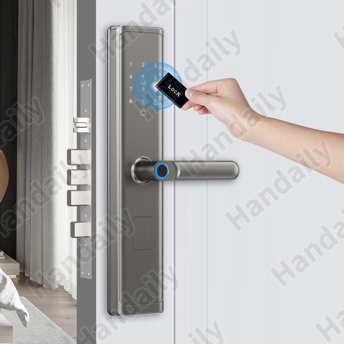Tuya Wifi TTlock Uygulaması Pa - Smart Door Lock incelemesi ve fiyatı