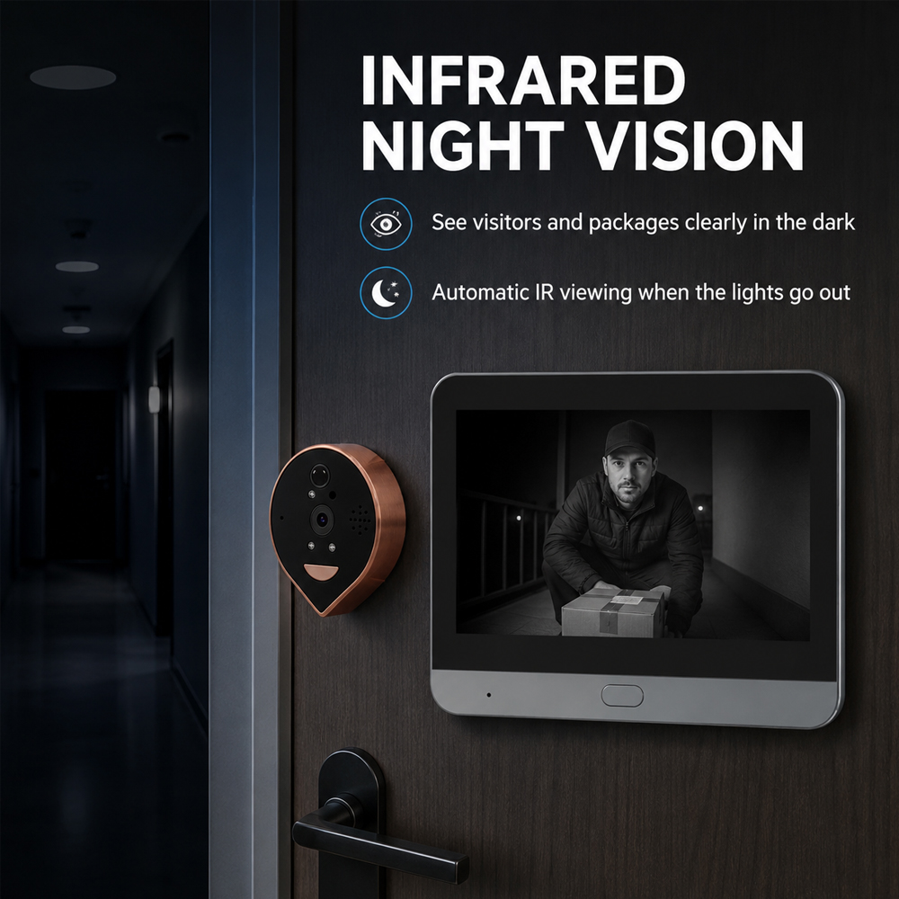 Dijital Kapı Gözü Video Zil Tu - Smart Home Battery Camera incelemesi ve fiyatı