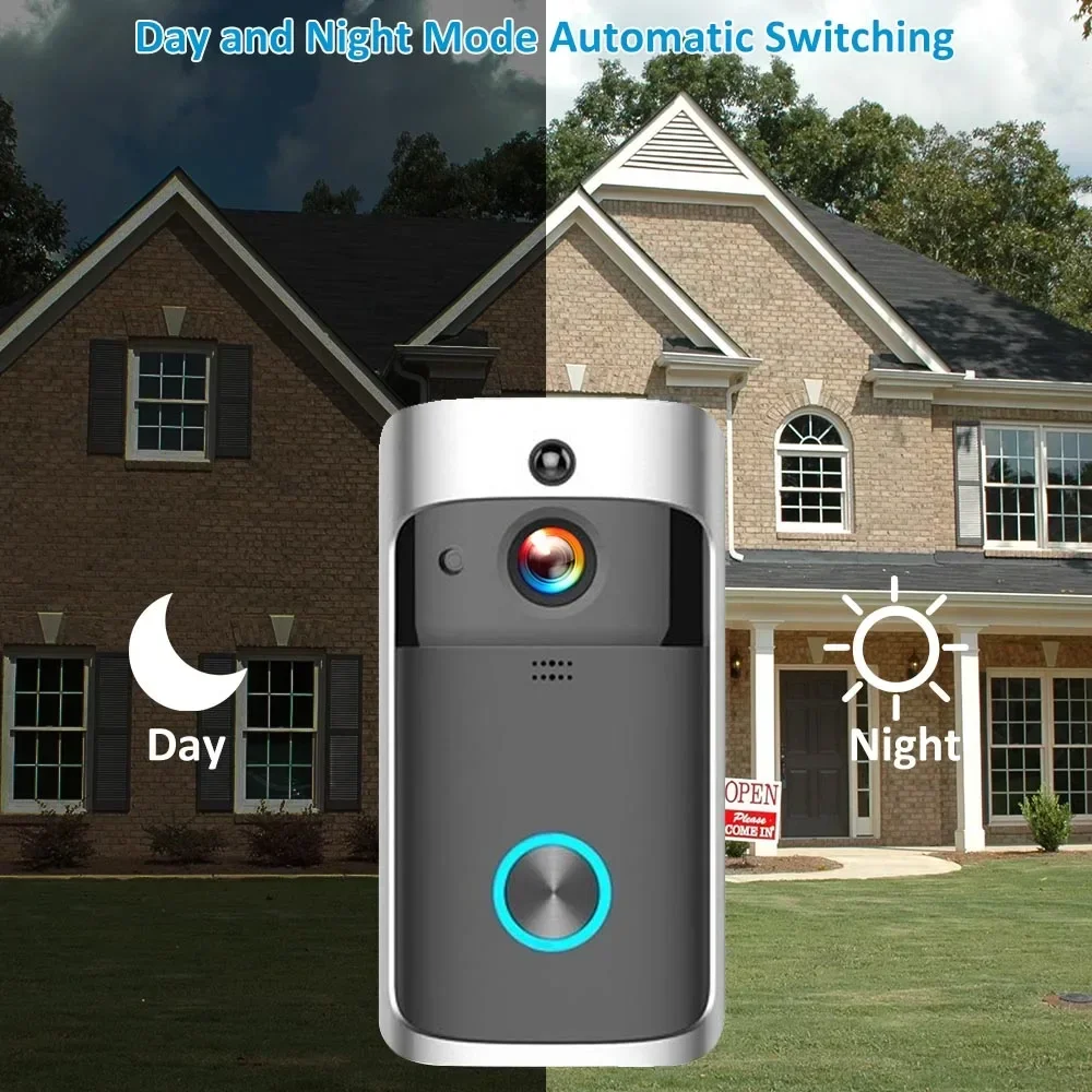 720P HD Akıllı Ev Kablosuz WIF - Smart Home Video Doorbell Enhanced Security With Smart Doorbell incelemesi ve fiyatı