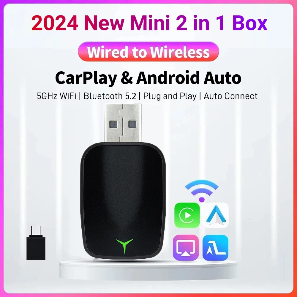 Yeni Kablolu Kablosuz Carplay  - Smart Home Wiz incelemesi ve fiyatı