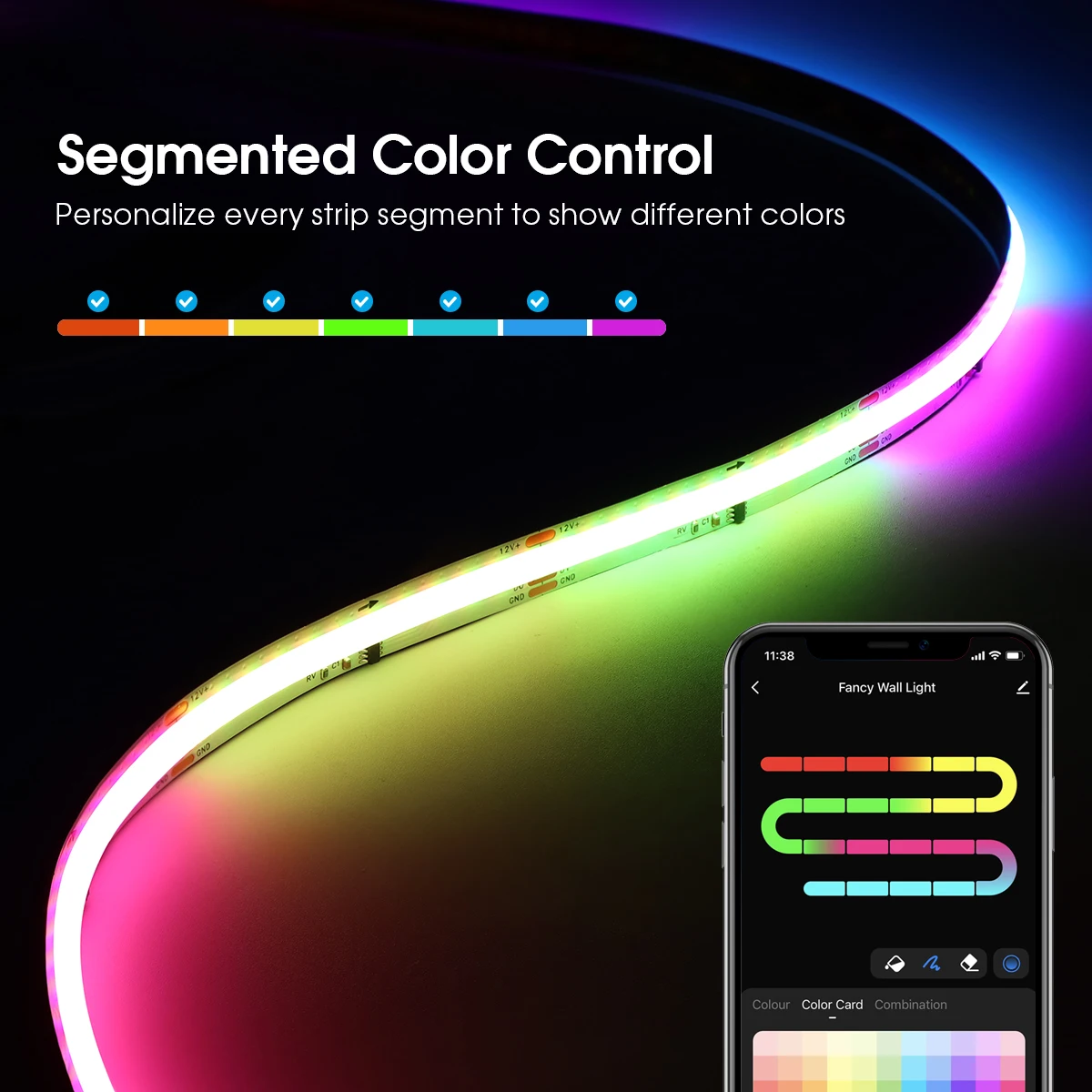 Akıllı TUYA WS2811 RGB IC Drea - Smart Home Llm incelemesi ve fiyatı