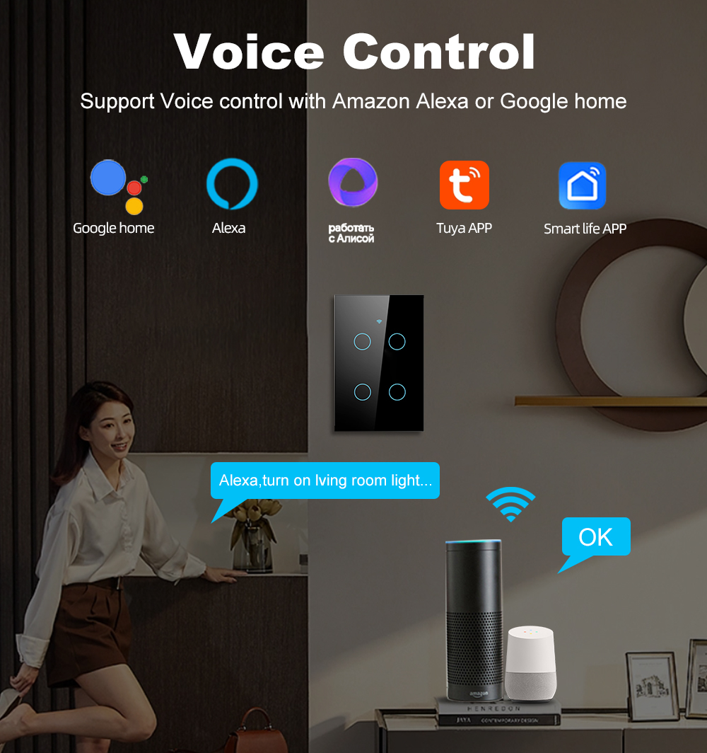 Akıllı Yaşam Wifi+Bluetooth Do - Smart Home Touchscreen Control Panel incelemesi ve fiyatı