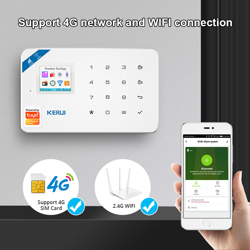 KERUI Güvenlik Alarm Sistemi K - Smart Home Kits incelemesi ve fiyatı