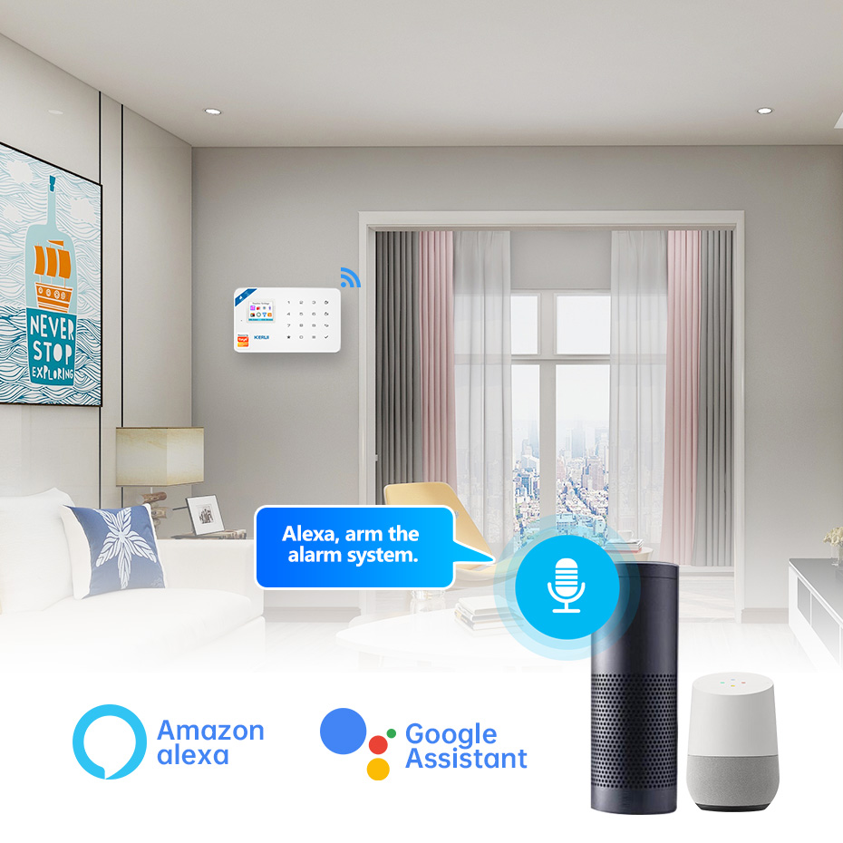 KERUI Güvenlik Alarm Sistemi K - Smart Home Kits incelemesi ve fiyatı