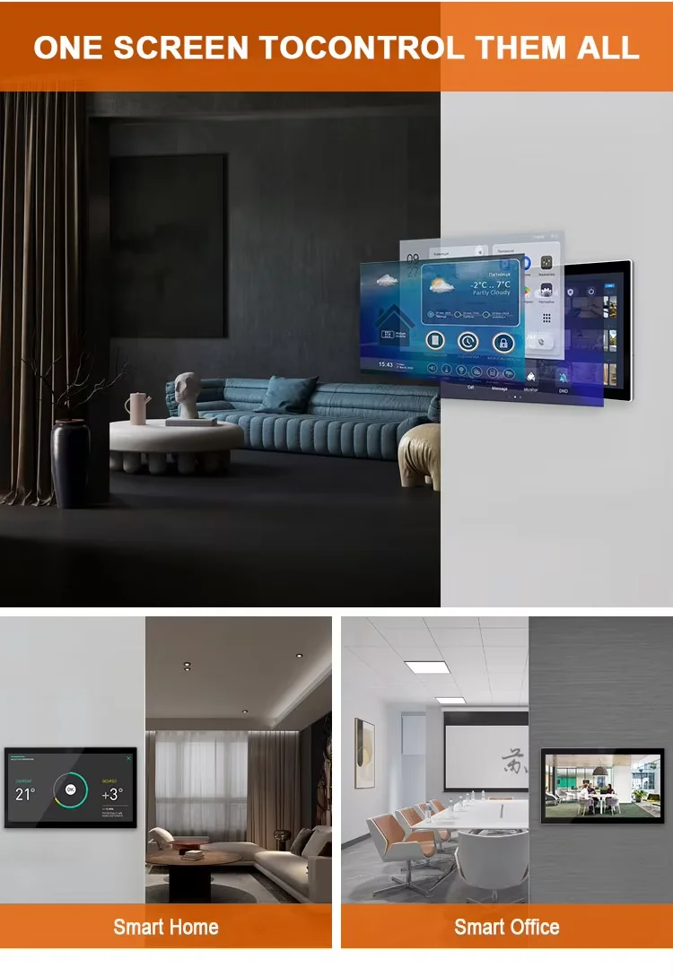 Yeni 14 İnç Metal Gövdeli Duva - Smart Home Touchscreen Control Panel incelemesi ve fiyatı