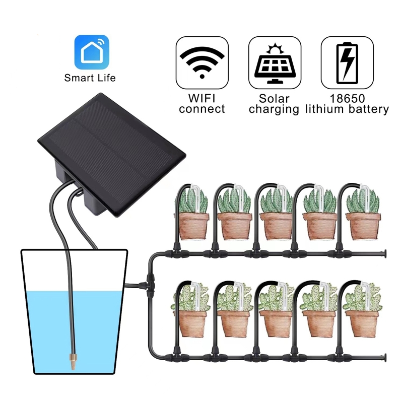 WIFI Güneş Otomatik Sulama Mak - Smart Home Kits incelemesi ve fiyatı