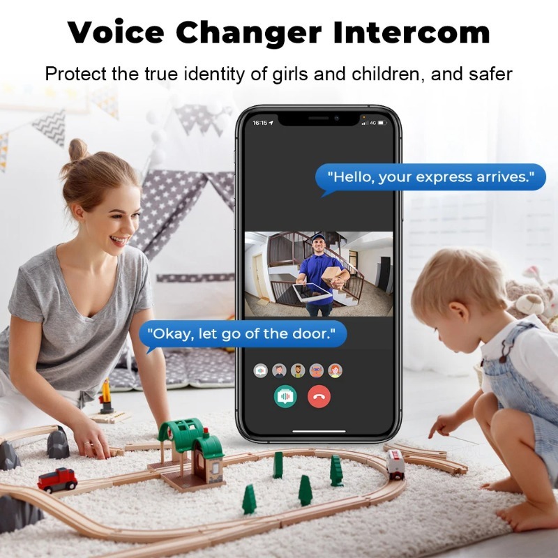 Akıllı ev wifi kapı zili hd ka - Smart Home Video Doorbell Enhanced Security With Smart Doorbell incelemesi ve fiyatı