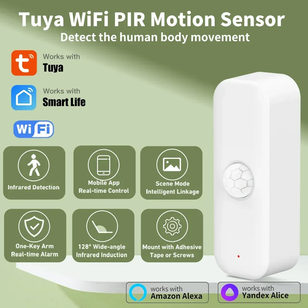 Tuya WiFI Hareket Sensörü PIR  - Smart Home Wiz incelemesi ve fiyatı