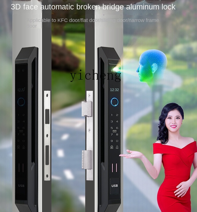 cc29 Otomatik Kırık Köprü Alüm - Smart Door Lock incelemesi ve fiyatı