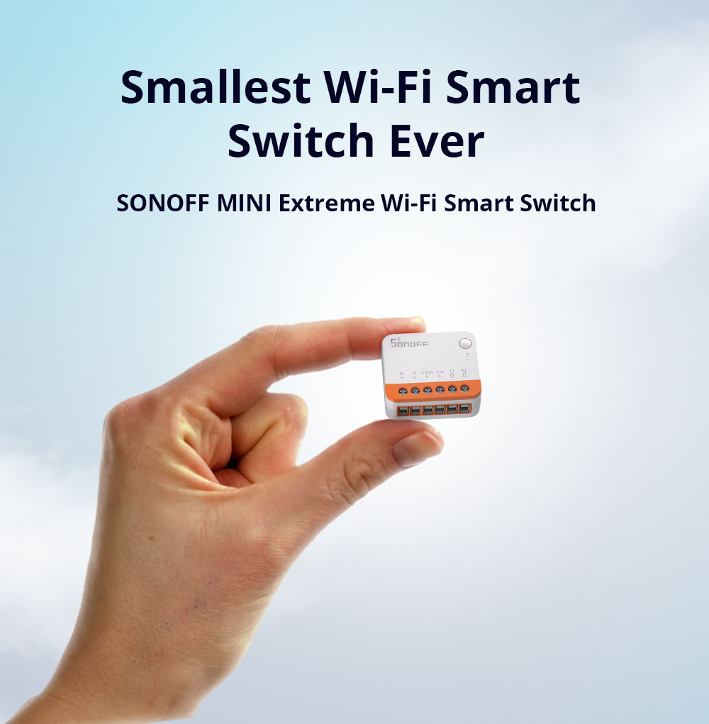 Sonoff Mini R4 Extreme Wifi Ak - Smart Home Wiz incelemesi ve fiyatı